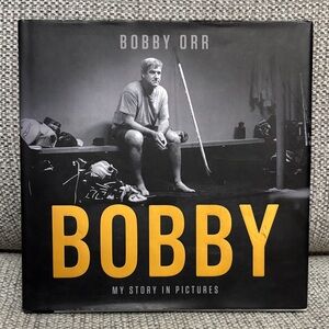 Bobby Orr Hard-cover Coffee Table Book - Black and Gold “My Story In Pictures”